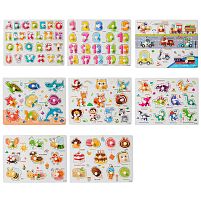 Вкладиші C 73252 дерев’яні, ручка-тримач, у плівці, ВИДАЄТЬСЯ ТІЛЬКИ МІКС ВИДІВ