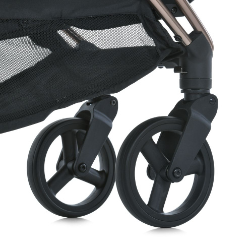 Коляска дитяча прогулянкова El Camino ME 1192 AXIS Black фото 2
