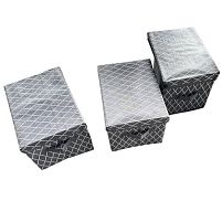 Коробка складана для зберігання речей 3пр/наб 37*22*26см Stenson R42010