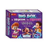 Набір для експериментів "BIG BOX шумів і звуків" 10114170У "Ранок", 10 експериментів, в коробці