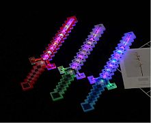 Меч С 74036 підсвічування, звуки, на батарейках, реагує на рух, в пакеті