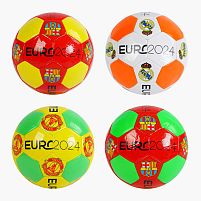 М`яч футбольний С64676 4 види, 310-330 грамів, матеріал - м`який PVC, розмір №5