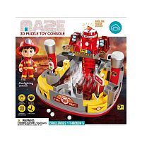 Настільна гра MKD 219 A лабіринт, 2 джойстики для керування, механічний принцип, вежа з прапором, в коробці