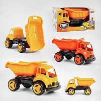 Машинка 06-614 Pilsan "Самоскид", 2 кольори, в коробці