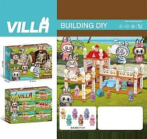 Будиночок 111-483 E герой, підсвічування, 3 режими, 2 фігурки, меблі, в коробці