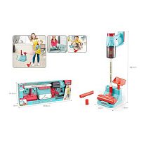 Пилосос HJ 610 підсвічування, від батарейок, 3 насадки, підставка для обладнання, в коробці