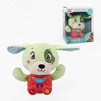 М’яка музична іграшка KC 24 звуки, підсвічування, мелодії, запис та відтворення голосу, в коробці