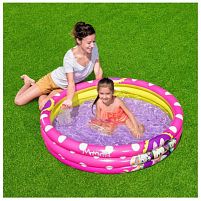 Дитячий надувний басейн BestWay 91079 (Ø122 см, ↑25 см, об'єм: 140 л, ненадувне дно, серія: Baby Pools)