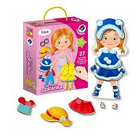 Магнітна гра-одягашка "Соня" - VT 3702-07 "Vladi Toys"