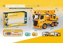 Спецтехніка D 998-22 A світло, звук, відкидний борт, викрутка, масштаб 1:14, в коробці