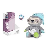 Нічник FM 666-75 “Лінивець”, сплюшка, дихає, проєктор, 3 накладки, підсвічування, мелодія, звуки, в коробці