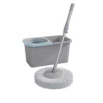 Швабра з відром з автоматичним віджимом телескоп.ручка 39*21*20см/125см Stenson MH-6006