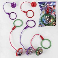 Скакалка на ногу X-Toys SA 1001 (↔68 см, кільце Ø14 см, підсвічування мультиколор, живлення від батарейок)