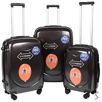 Валіза полікарбонат (PC) 20/24/28'' 3шт/наб Stenson R41989-BR