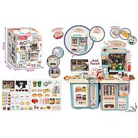 Супермаркет 63 T-1 звук, музика, озвучення англійською мовою, підсвічування, каса, сканер, кавомашина, ігри, апарат з напоями, аксесуари, в короб