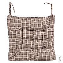 Подушка на стілець "Stripes" 40см Stenson R100498-BR