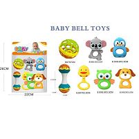 Набір брязкалець 508-157 7 штук, прорізувач, в пакеті