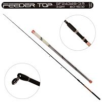 Спінінг короповий штекерний фідер "Feeder top" 3.9м  100-180г 3+3к Stenson SF24348-3.9