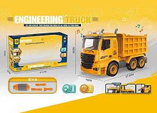 Спецтехніка D 998-24 A світло, звук, відкидний борт, викрутка, масштаб 1:14, в коробці