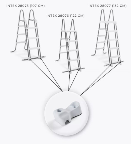 Основа Intex 11356 (опорна драбини для басейну, підходить до: Intex 28077, 28075, 28076) фото 5