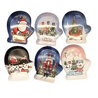 Піднос новорічний "Winter Globe" 22*10*2.5см Stenson R43363
