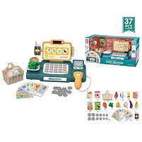 Касовий апарат G 237 A Штрих - 1011 ЗЕЛЕНИЙ, звук, калькулятор, сканер, ваги, кошик, продукти, гроші, оплата карткою, в коробці