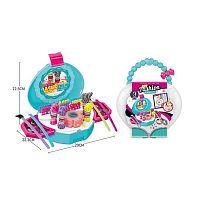 Набір для плетіння KL 6688 силіконові основи, станок для плетіння, шнурівка, маркери, міні-дошка, органайзер, в боксі