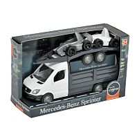 Машина "Mercedes-Benz Sprinter" бортовий з лафетом 39670 (БІЛИЙ) "ТИГРЕС"