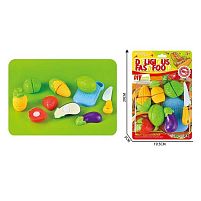 Овочі на липучках 628-20 муляжі, начиння, на листі