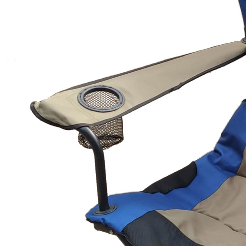 Розкладне крісло CD-Market CDM-3 «Карпати Комфорт» (60*80*114 см., наповнювач: поролон 2 см., з підлокотниками, навантаження: до 120 кг.) фото 14