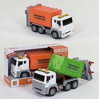 Спецтехника с воздушной помпой WY 820 A / WY 820 B (18) 2 вида, свет, звук, в коробке 