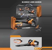 Дуйка 778-106 розмір: 44х6х16 см, на батарейках, видуває повітря, захисті окуляри, звук, в коробці