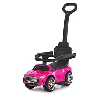 Каталка-толокар Bambi M 6255EL-8 (колеса: Ø5,5"/EVA, батьк. ручка, страхувальний бампер, сидіння: екошкіра, музика, до 30 кг)