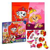 Магнітна гра одягалка "Маршал і Скай" 200699 "Dodo", магнітна планшетка, 28 магнітів, в коробці
