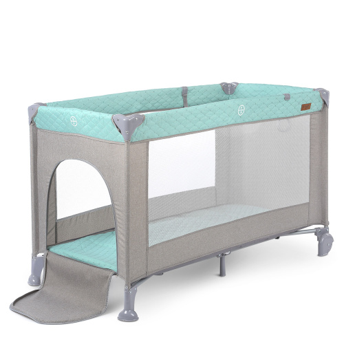 Манеж ME 1096 ACTIVE Mint Gray фото 3