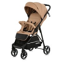 Коляска дитяча прогулянкова Bambi M 4249-2 Beige Matt (розкладена 51*83*105 см, складена 27*51*79 см, колеса: передні 6,5", задні 7,5"/EVA, до 25 кг)