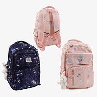 Рюкзак C 72846 2 кольори, розмір: 36х20х50 см, 3 відділення, 4 кишені, нагрудний ремінь, регульовані лямки, на блискавці, в пакеті