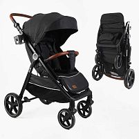 Візок прогулянковий дитячий "JOY" Sevillia S-62892 рама алюмінієва, футкавер, підсклянник, дощовик, в коробці