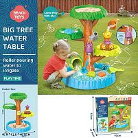 Пісочниця HG 1125 “Дерево з пташечками”, млин, відро, лопатка, граблі, лійка, формочки, висота 62 см, в коробці