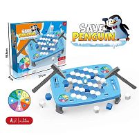 Настільна гра 1125 платформа-столик, пінгвін, 2 молоточки, в коробці