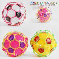 М'яч стрибун 688-8 3 кольори, підсвічування, мелодія, на батарейках, в пакеті, ВИДАЄТЬСЯ ТІЛЬКИ МІКС ВИДІВ