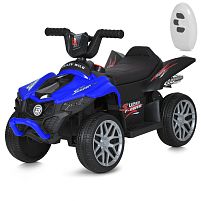 Електроквадроцикл дитячий Bambi Racer M 6181ELR-4 (колеса: Ø8.2"/EVA, акк. 12V/7Ah, мотор: 2*12V/25W, до 5 км/г, до 25 кг)