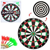 Дартс двосторонній (дротики з голкою 6шт) 17 дюймів Stenson MS 0097