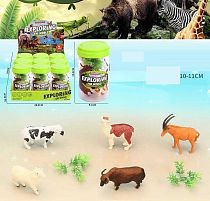 Набір тварин 3305-13 D ЦІНА ЗА 9 ШТУК В БЛОЦІ