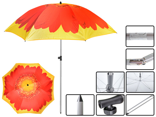 Парасоля пляжна "Гербера" d2м нахил Stenson MH-3371-9 фото 8