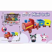 Герої YQ 8105 2 фігурки героїв, потяг, 2 причепи, в коробці