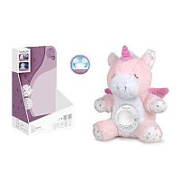 Нічник FM 666-74 “Єдиноріг”, сплюшка, дихає, проєктор, 3 накладки, підсвічування, мелодія, звуки, в коробці