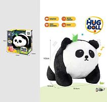 М’яка інтерактивна іграшка 988-71 3 режими роботи, мелодії, повторюшка, вібрує, вбудований акумулятор, Type-C, в коробці