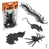 Декор для Хелловіна "Happy Halloween" 12шт/уп 15см Stenson R62662