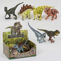 Набор динозаваров KL 11006 (12/2) звук, ЦЕНА ЗА 6 ШТУК В БЛОКЕ